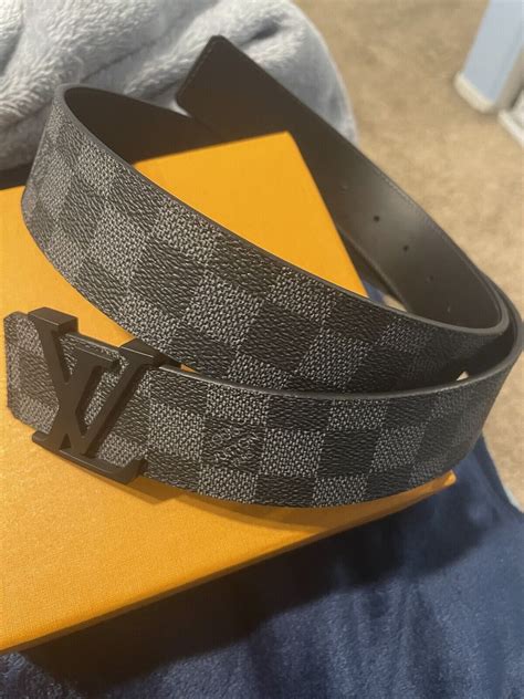 lv belt m9808|lv initiales belt.